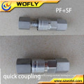 female threaded air hydraulic quick release gas coupling